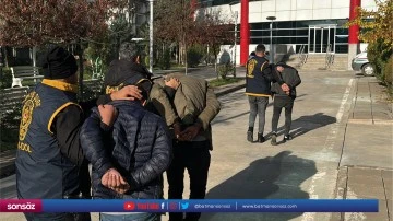 3 ş&uuml;pheli tutuklandı