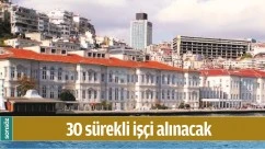 30 S&Uuml;REKLİ İŞ&Ccedil;İ ALINACAK