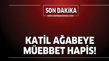KATİL AĞABEYE M&Uuml;EBBETTE HAPİS!