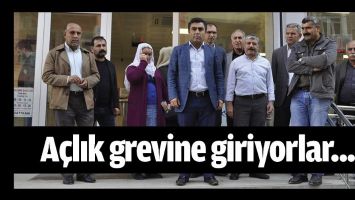 A&Ccedil;LIK GREVİNE GİRİYORLAR...