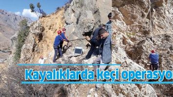 KAYALIKLARLA KE&Ccedil;İ OPERASYONU