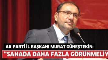 G&Uuml;NEŞTEKİN: &ldquo;SAHADA DAHA FAZLA G&Ouml;R&Uuml;NMELİYİZ&rdquo;