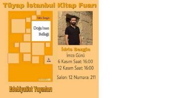 SEZGİN, ŞİİRLERİYLE T&Uuml;YAP&rsquo;TA...