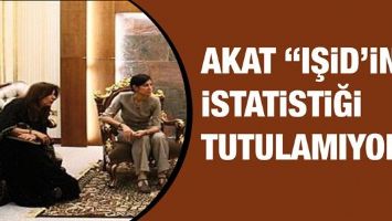 AKAT &ldquo;IŞİD&rsquo;İN İSTATİSTİĞİ TUTULAMIYOR&rdquo;