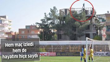 HEM MA&Ccedil; İZLEDİ HEM DE HAYATINI Hİ&Ccedil;E SAYDI