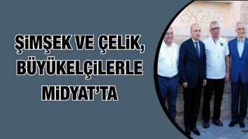 ŞİMŞEK VE &Ccedil;ELİK, B&Uuml;Y&Uuml;KEL&Ccedil;İLERLE MİDYAT&rsquo;TA