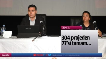 304 projeden 77&rsquo;si tamam&hellip;