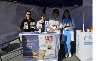 YAŞAM, ORGAN BAĞIŞ STANDI KURDU