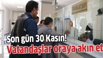 VATANDAŞLAR ORAYA AKIN ETTİ