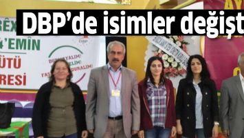 DBP&rsquo;DE İSİMLER DEĞİŞTİ