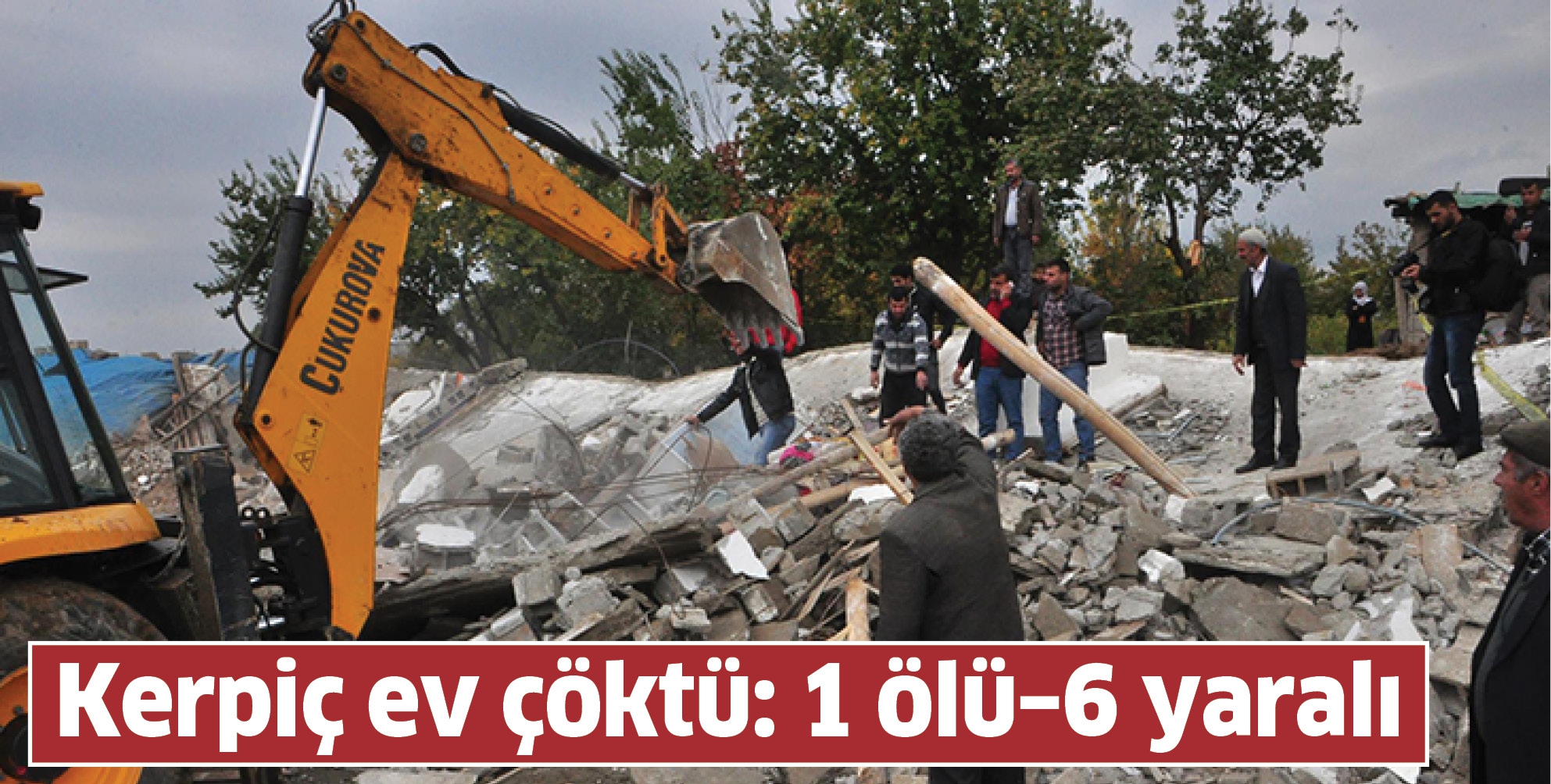KERPİ&Ccedil; EV &Ccedil;&Ouml;KT&Uuml;: 1 &Ouml;L&Uuml;&ndash;6 YARALI