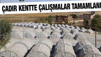 &Ccedil;ADIR KENTTE &Ccedil;ALIŞMALAR TAMAMLANDI&hellip;