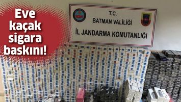 EVE KA&Ccedil;AK SİGARA BASKINI!