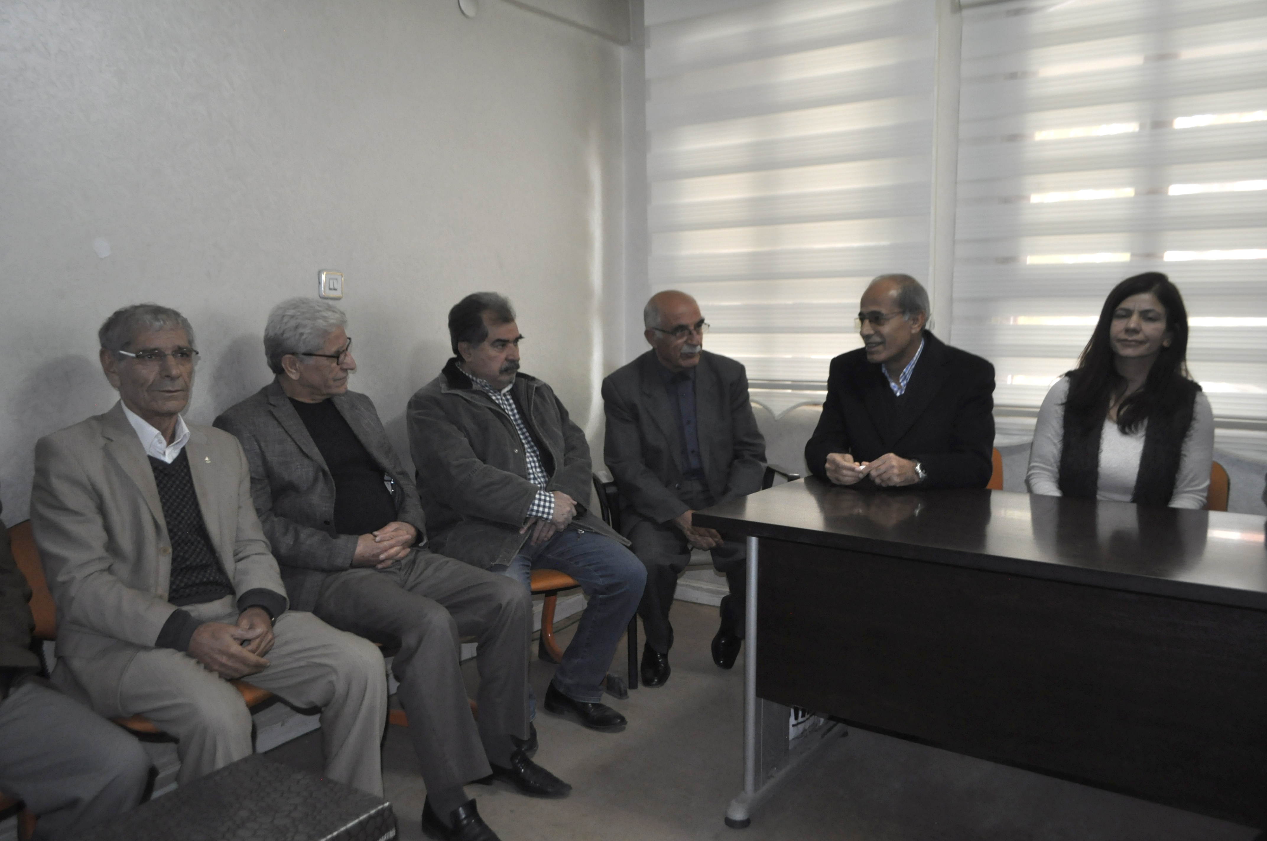 Emeklilerden HDP&rsquo;ye tebrik ziyareti&hellip;