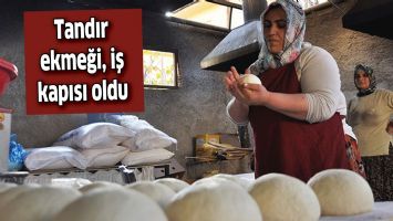 Tandır ekmeği, iş kapısı oldu