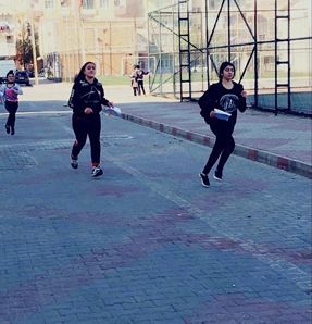 100 sporcu, oryantring&rsquo;de yarıştı