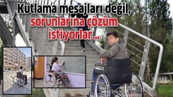 Kutlama mesajları değil, sorunlarına &ccedil;&ouml;z&uuml;m istiyorlar&hellip;