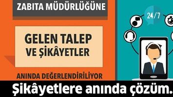 Şik&acirc;yetlere anında &ccedil;&ouml;z&uuml;m&hellip;