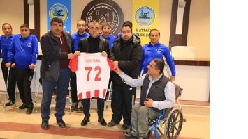 Ampute&rsquo;den teşekk&uuml;r ziyareti