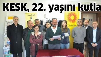 KESK, 22. yaşını kutladı