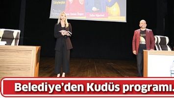 BELEDİYE&rsquo;DEN KUD&Uuml;S PROGRAMI&hellip;