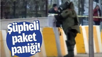 Ş&Uuml;PHELİ PAKET PANİĞİ!