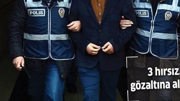 3 HIRSIZ, G&Ouml;ZALTINA ALINDI!