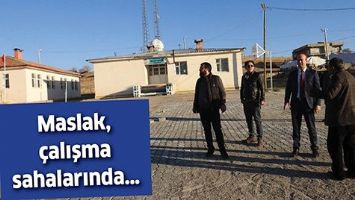 MASLAK, &Ccedil;ALIŞMA SAHALARINDA&hellip;