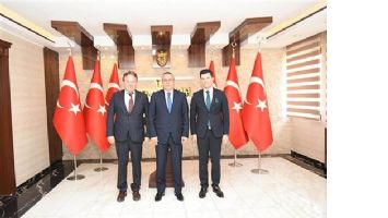 T&Uuml;RSAB&rsquo;DAN VALİ&rsquo;YE ZİYARET