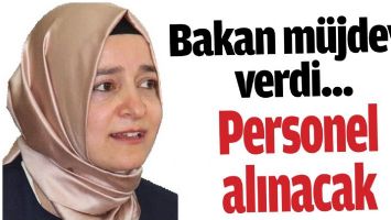 BAKAN M&Uuml;JDEYİ VERDİ...