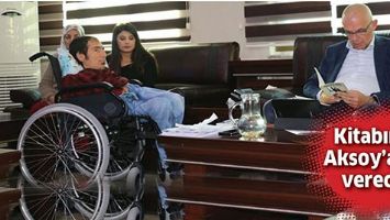KİTABINDA AKSOY&rsquo;A YER VERECEK