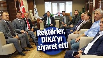 REKT&Ouml;RLER, DİKA&rsquo;YI ZİYARET ETTİ