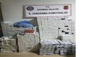 JANDARMADAN KA&Ccedil;AK SİGARA BASKINI!