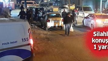 SİLAHLAR KONUŞTU: 1 YARALI