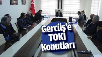 GERC&Uuml;Ş&rsquo;E TOKİ KONUTLARI
