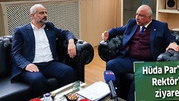 H&Uuml;DA PAR&rsquo;DAN REKT&Ouml;R&rsquo;E ZİYARET