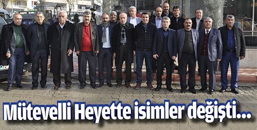 M&Uuml;TEVELLİ HEYETTE İSİMLER DEĞİŞTİ&hellip;