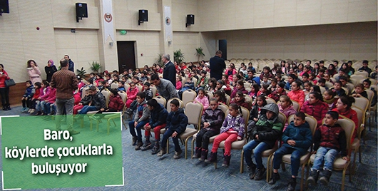 BARO, K&Ouml;YLERDE &Ccedil;OCUKLARLA BULUŞUYOR