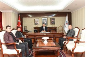 DAİRE BAŞKANI, VALİ&rsquo;Yİ ZİYARET ETTİ