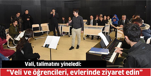 VALİ, TALİMATINI YİNELEDİ: