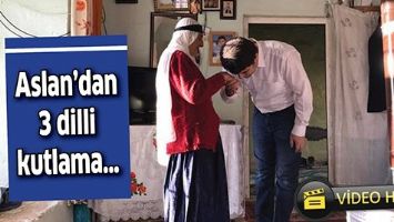 ASLAN&rsquo;DAN 3 DİLLİ KUTLAMA&hellip;