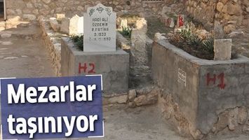 MEZARLAR TAŞINIYOR