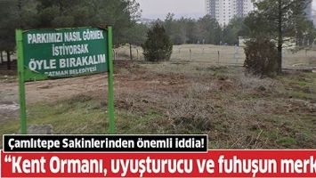 &Ccedil;AMLITEPE SAKİNLERİNDEN &Ouml;NEMLİ İDDİA!