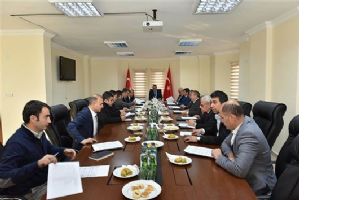VALİ BAŞKANLIĞINDA OSB TOPLANTISI