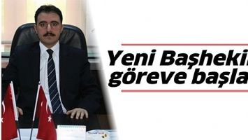 YENİ BAŞHEKİM, G&Ouml;REVE BAŞLADI