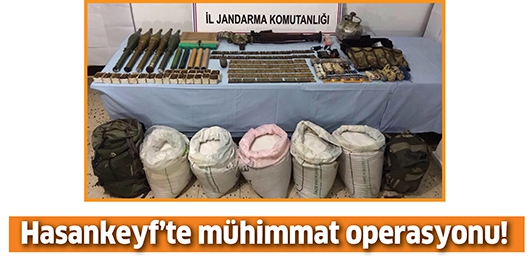 HASANKEYF&rsquo;TE M&Uuml;HİMMAT OPERASYONU!