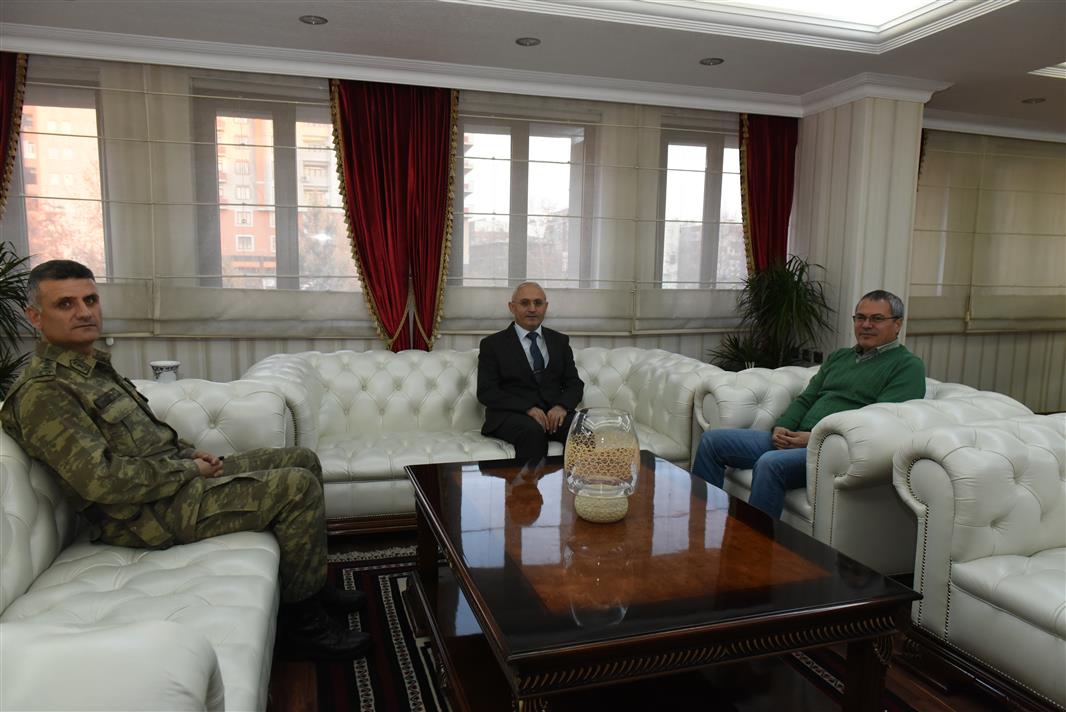 ASAYİŞ BAŞKANI, VALİ&rsquo;Yİ ZİYARET ETTİ