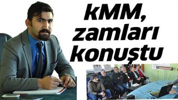 KMM, ZAMLARI KONUŞTU
