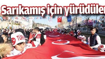 SARIKAMIŞ İ&Ccedil;İN Y&Uuml;R&Uuml;D&Uuml;LER&hellip;