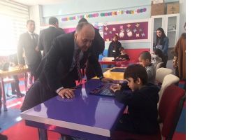 G&Ouml;RME ENGELLİ &Ccedil;OCUKLARA ZİYARET